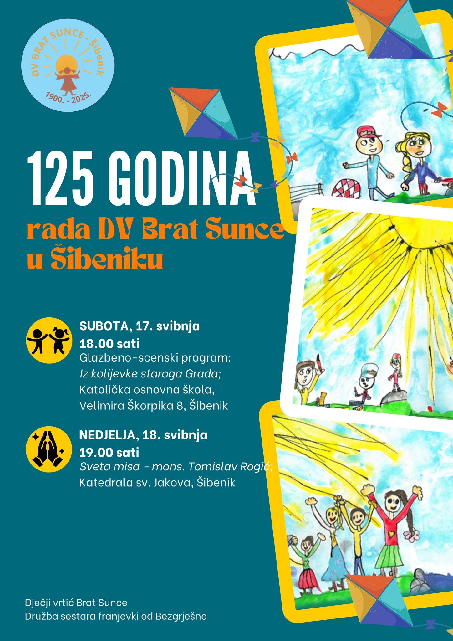 Dječji vrtić Brat Sunce u Šibeniku obilježava 125 godina djelovanja